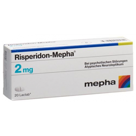 Рисперидон Мефа 2 мг 60 таблеток покрытых оболочкой