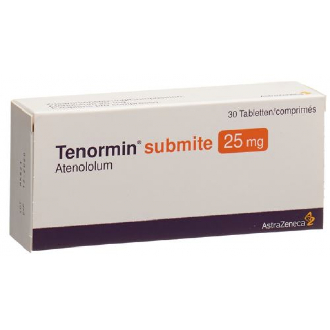 Tenormin Submite 25 mg 100 tablets
