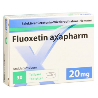 Флуоксетин Аксафарм 20 мг 100 таблеток 