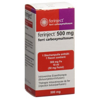 Феринжект раствор для инъекций 500 мг / 10 мл 1 флакон 10 мл