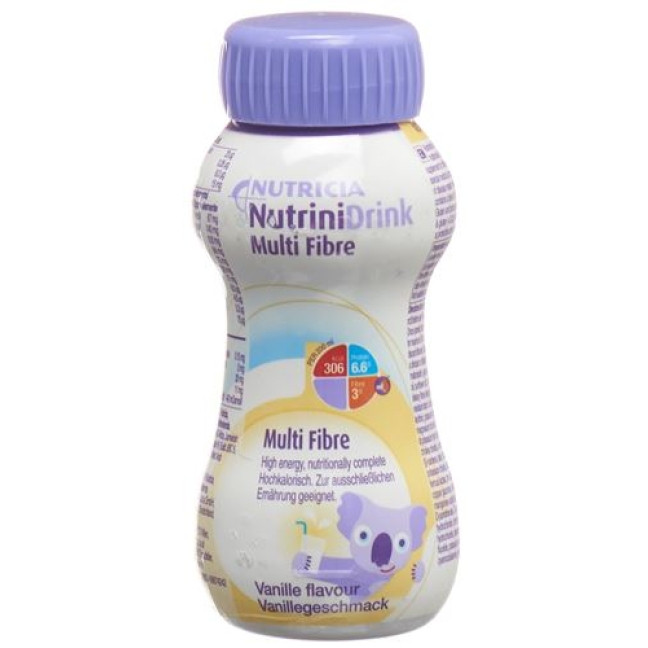 NutriniDrink Multi Fibre Vanille 200мл