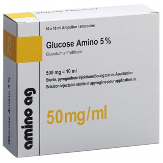 Gluc Amino 5% 10 Ampullen 10 ml