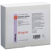 Эфедрин Амино раствор для инъекций 50 мг / мл 100 ампул по 1 мл