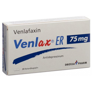 Венлакс ER 75 мг 28 ретард капсул 