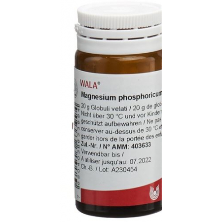Wala Magnesium Phosphor Comp шарики бутылка 20г