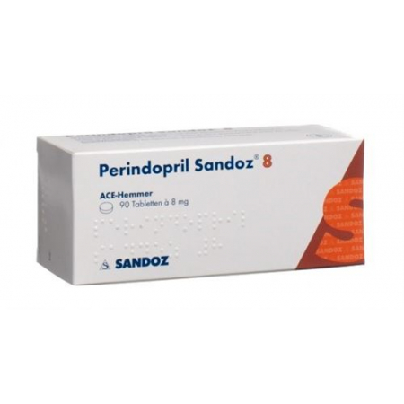 Периндоприл Сандоз 8 мг 90 таблеток