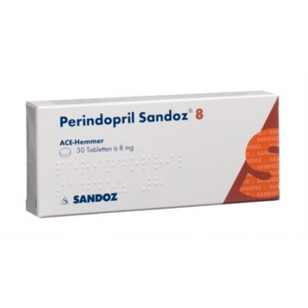 Периндоприл Сандоз 8 мг 30 таблеток