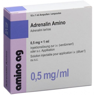 ADRENALIN AMINO AMP 0,5MG