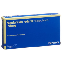 Венлафаксин Ретард Хелвефарм 75 мг 28 капсул 