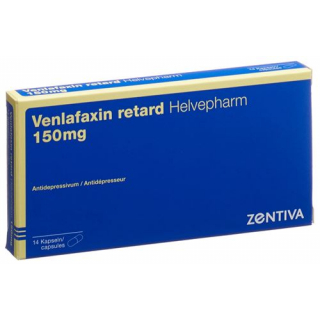 Венлафаксин Ретард Хелвефарм 150 мг 14 капсул 