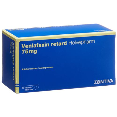 Венлафаксин Ретард Хелвефарм 75 мг 98 капсул 