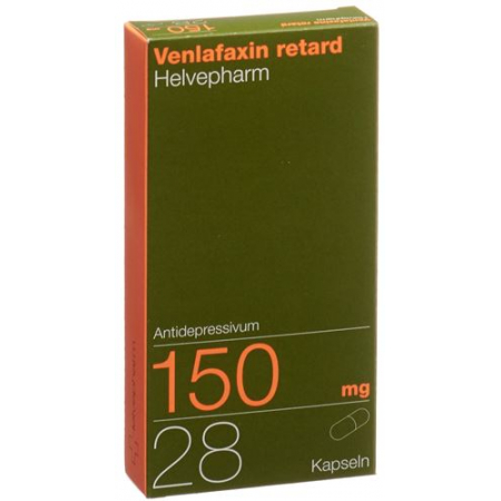 Венлафаксин Хельвефарм 150 мг 28 ретард капсул