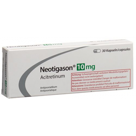 Неотигазон 10 мг 30 капсул