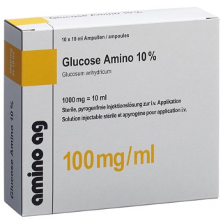 Глюкоза Амино 10% 10 ампул 10 мл раствор для инъекций 