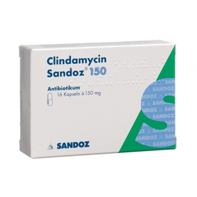 Клиндамицин Сандоз 150 мг 16 капсул