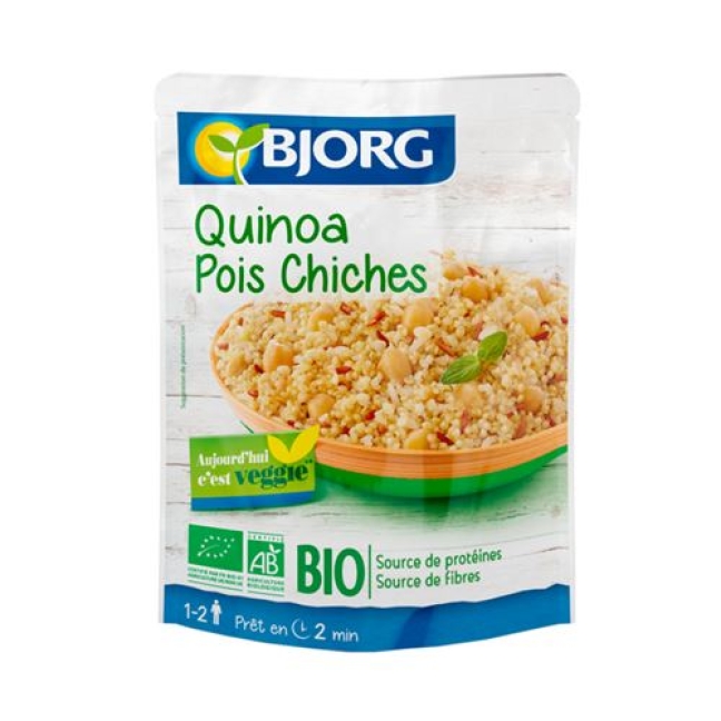 BJORG QUINOA POIS CHICHES