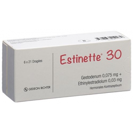 Эстинет-30 6 x 21 таблетка