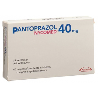 Пантопразол Никомед 40 мг 60 таблеток 
