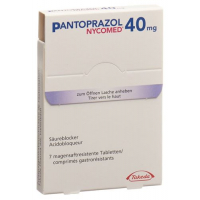 Пантопразол Никомед 40 мг 7 таблеток 