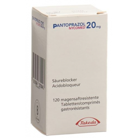 Пантопразол Никомед 20 мг 120 таблеток 