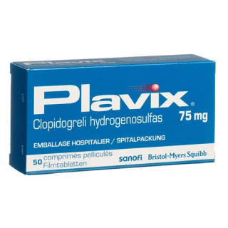Плавикс 75 мг 50 таблеток