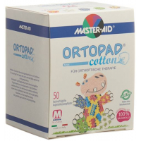 Ortopad Cotton Occlusionspflaster Medium Boys 2-4J 50 штук