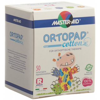 Ortopad Cotton Occlusionspfl Reg Boy Ab 4j 50 штук