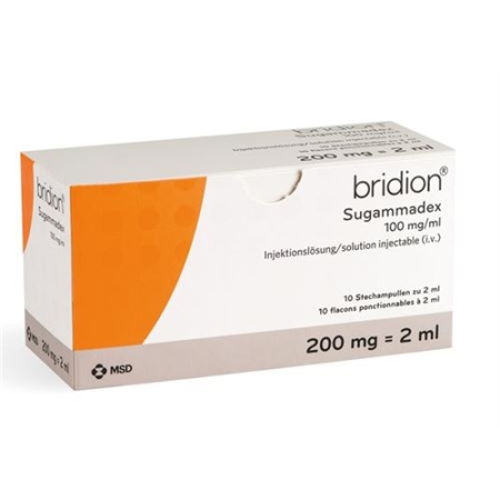 BRIDION INJ200 MG/2ML