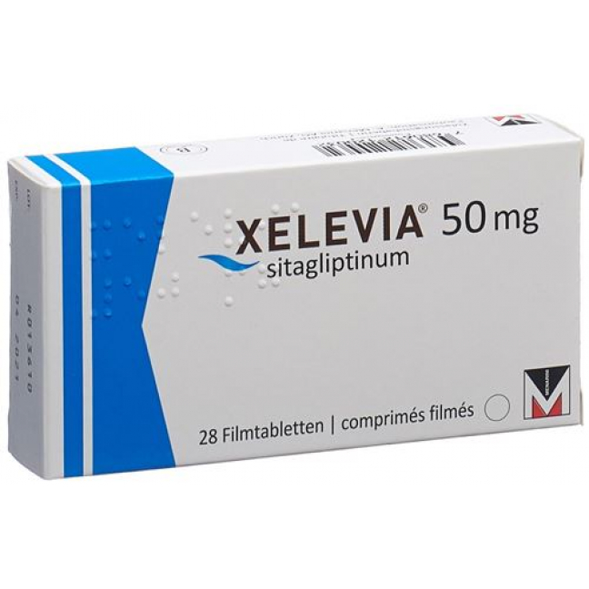 Кселевия 50 мг 28 таблеток покрытых оболочкой 