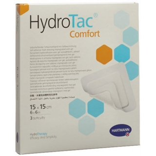 Hydrotac Comfort повязка для ран 15x15см стерильный 3 штуки