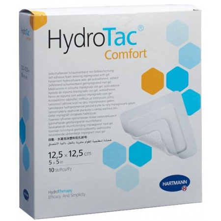 Hydrotac Comfort повязка для ран 12.5x12.5см стерильный 10 штук