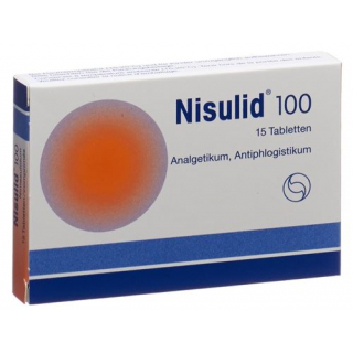 Нисулид 100 мг 15 таблеток