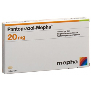 Пантопразол Мефа 20 мг 120 таблеток покрытых оболочкой