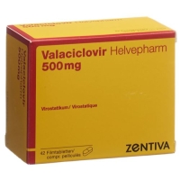 Валацикловир Хелвефарм 500 мг 42 таблетки покрытые оболочкой