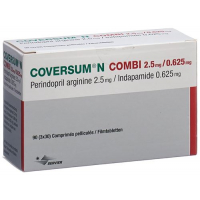 Коверсум Н Комби 2.5/0.625 мг 90 таблеток покрытых оболочкой