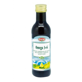 Морга Омега 3 + 6 органическое масло холодного отжима 150 мл