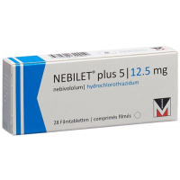 Небилет плюс 5/12,5 мг 28 таблеток покрытых оболочкой