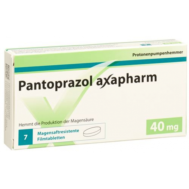 Пантопразол Аксафарм 40 мг 15 таблеток покрытых оболочкой 
