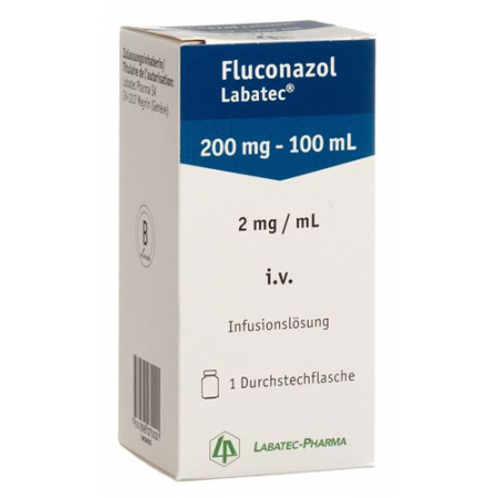 Флуконазол Лабатек раствор для инфузий 200 мг / 100 мл флакон 100 мл