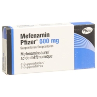 Мефенамин Пфайзер 500 мг 6 суппозиторий