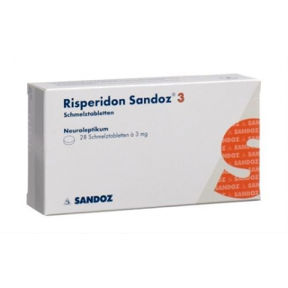 Рисперидон Сандоз 3 мг 28 ородиспергируемых таблеток