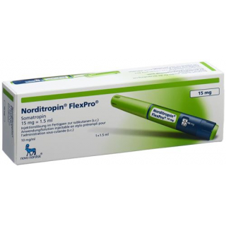 Нордитропин ФлексПро раствор для инъекций 15 мг предварительно заполненная ручка 1,5 мл