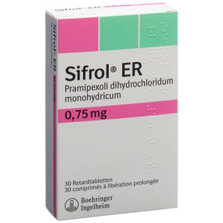Сифрол ER 0,75 мг 30 ретард таблеток 
