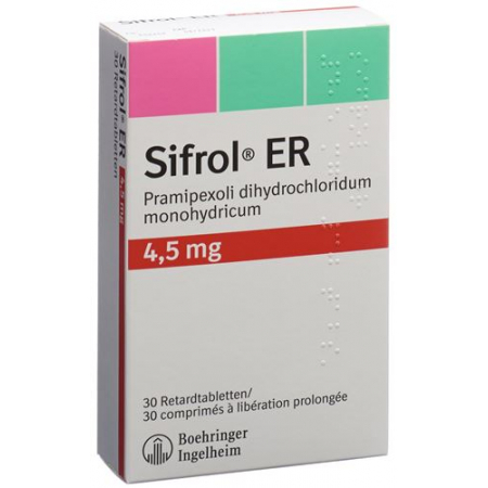 Сифрол ER 4,5 мг 30 ретард таблеток 