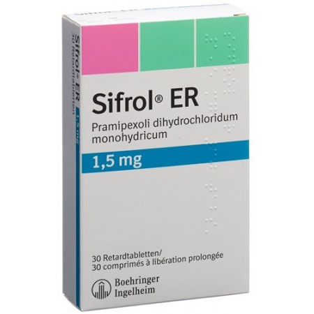 Сифрол ER 1,5 мг 30 ретард таблеток 