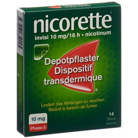 Никоретте Инвизи 10 мг/16 часов 14 пластырей