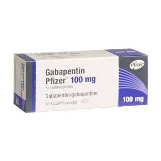 Габапентин Пфайзер 100 мг 50 капсул
