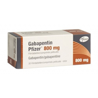 Габапентин Пфайзер 800 мг 50 таблеток покрытых оболочкой
