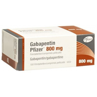 Габапентин Пфайзер 800 мг 100 таблеток покрытых оболочкой
