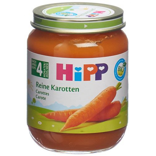 Hipp Reine Karotten Glas 125г